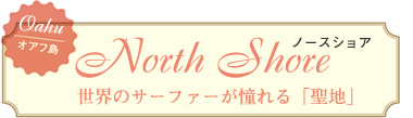 North Shore ノース・ショア 世界のサーファーが憧れる「聖地」