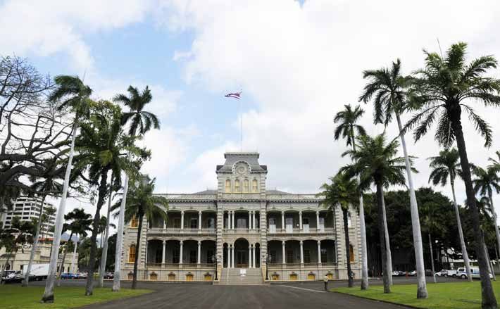 イオラニ宮殿／Iolani Palace