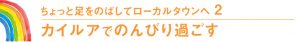 ちょっと足をのばしてローカルタウンへ② カイルアでのんびり過ごす