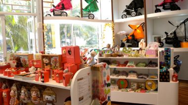 可愛いベビーグッズ専門店に新商品が続々入荷！