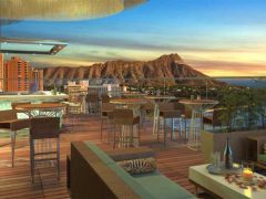 ワイキキにルーフトップラウンジが登場！