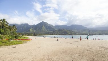 ハナレイ・ビーチ・パーク／Hanalei Beach Park