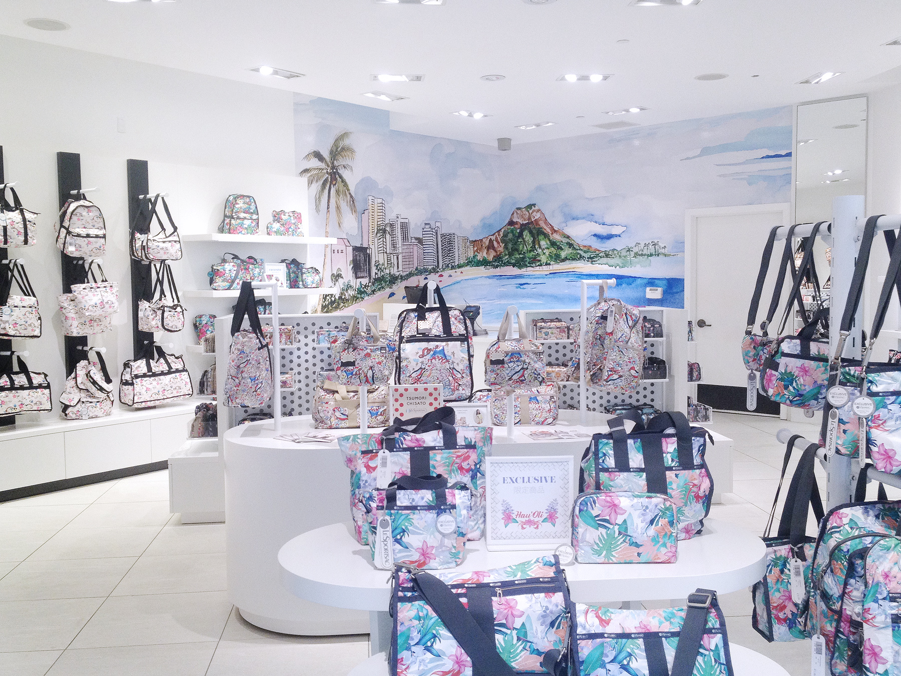 レスポートサック　HAWAII　限定　バッグ　ダイヤモンドヘッド　ハワイ レスポートサック HAWAII 限定 バッグ ダイヤモンドヘッド