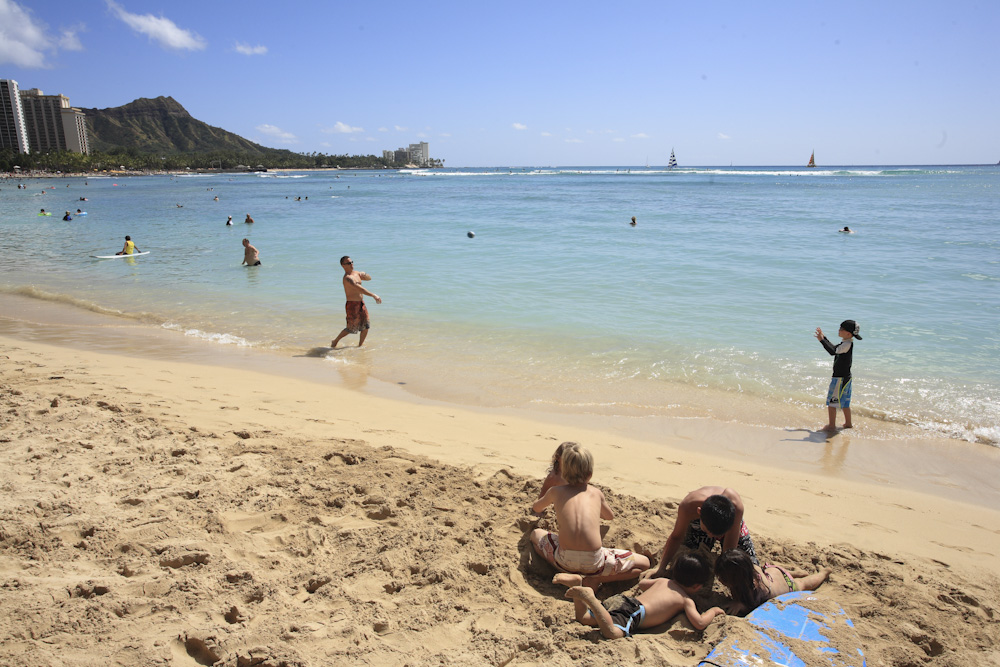 クヒオ・ビーチパーク/Kuhio Beach Park