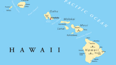 【2020年10月更新】島ごとの面積や人口は？ハワイの基礎データ
