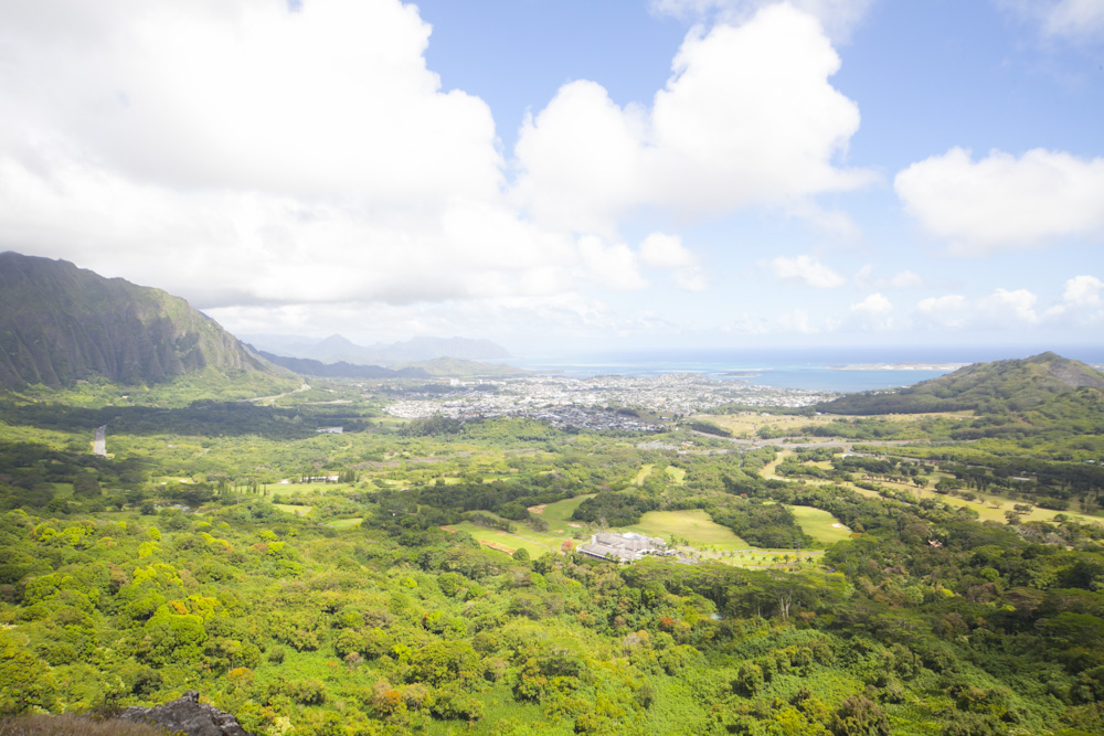 ヌアヌ・パリ展望台／Nuuanu Pali