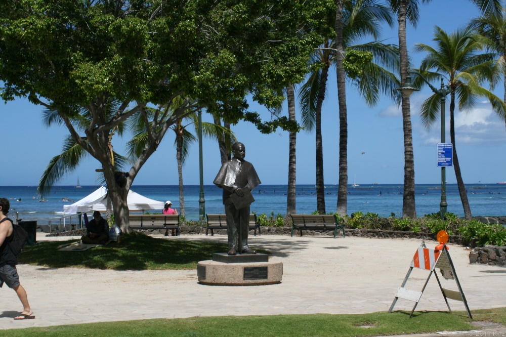 プリンス・クヒオ／Statue "Prince Jonah Kuhio Kalaniana 'ole"