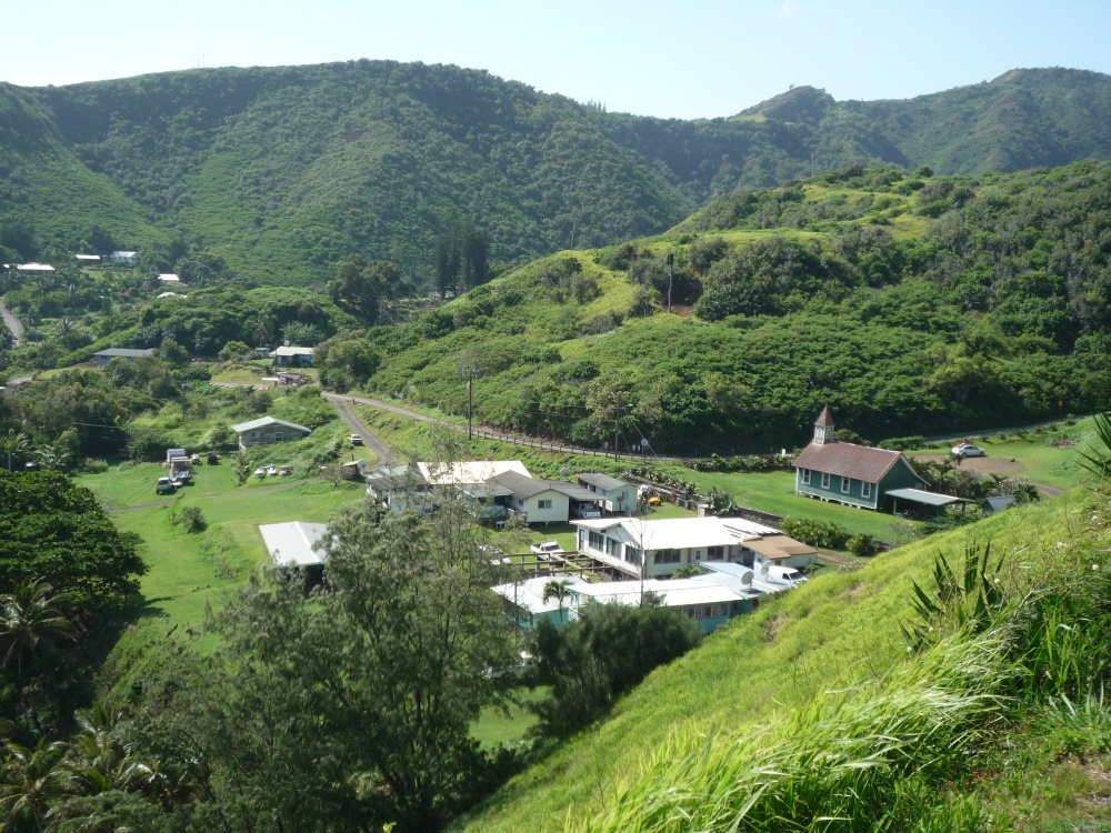 カハクロア村／Kahakuloa Village