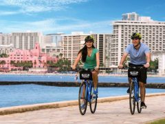 bikiとuberを使って楽しむダウンタウンとカリヒ地区