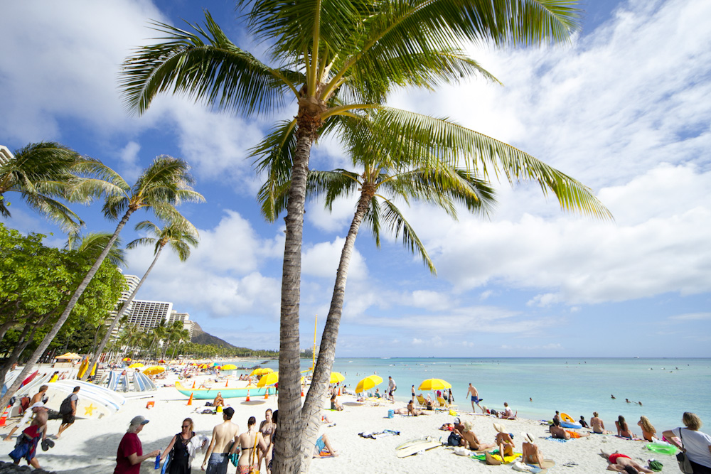 ワイキキ・ビーチ／Waikiki Beach