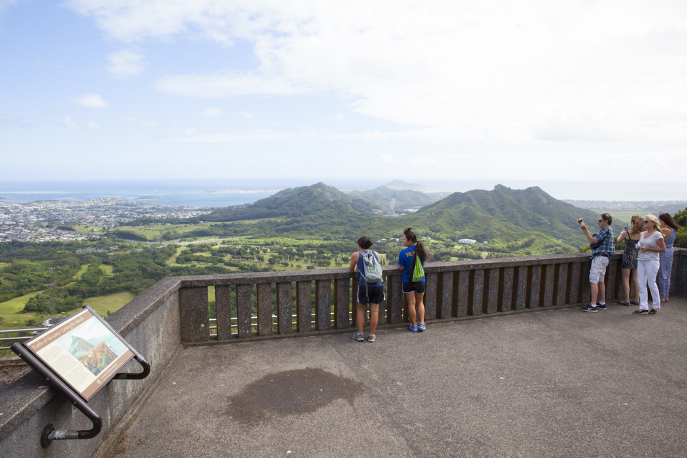 ヌアヌパリ／Nu‘uanu Pali Lookout