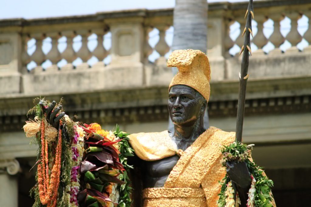 カメハメハ大王像／Statue of King Kamehameha