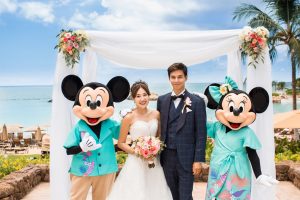 ハワイで憧れの『ディズニー婚』