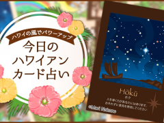 2018年3月20日のハワイアンカード占い