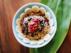 ロコ気分で朝食を♪ダイヤモンドヘッド・コーヴ・ヘルス・バー