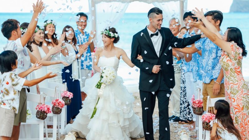思い出に残るウエディングを♪ハワイで人気の結婚式場3選
