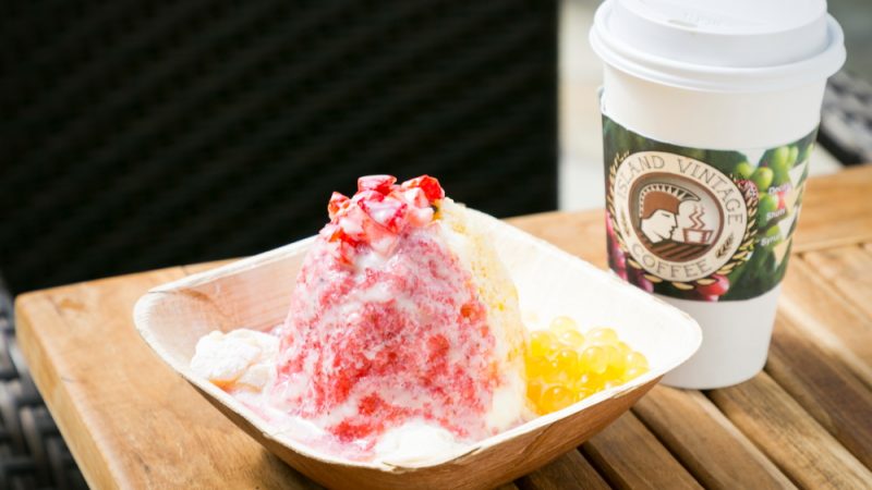 アラモアナでショッピング♪ 疲れたらここで一休みしよう!