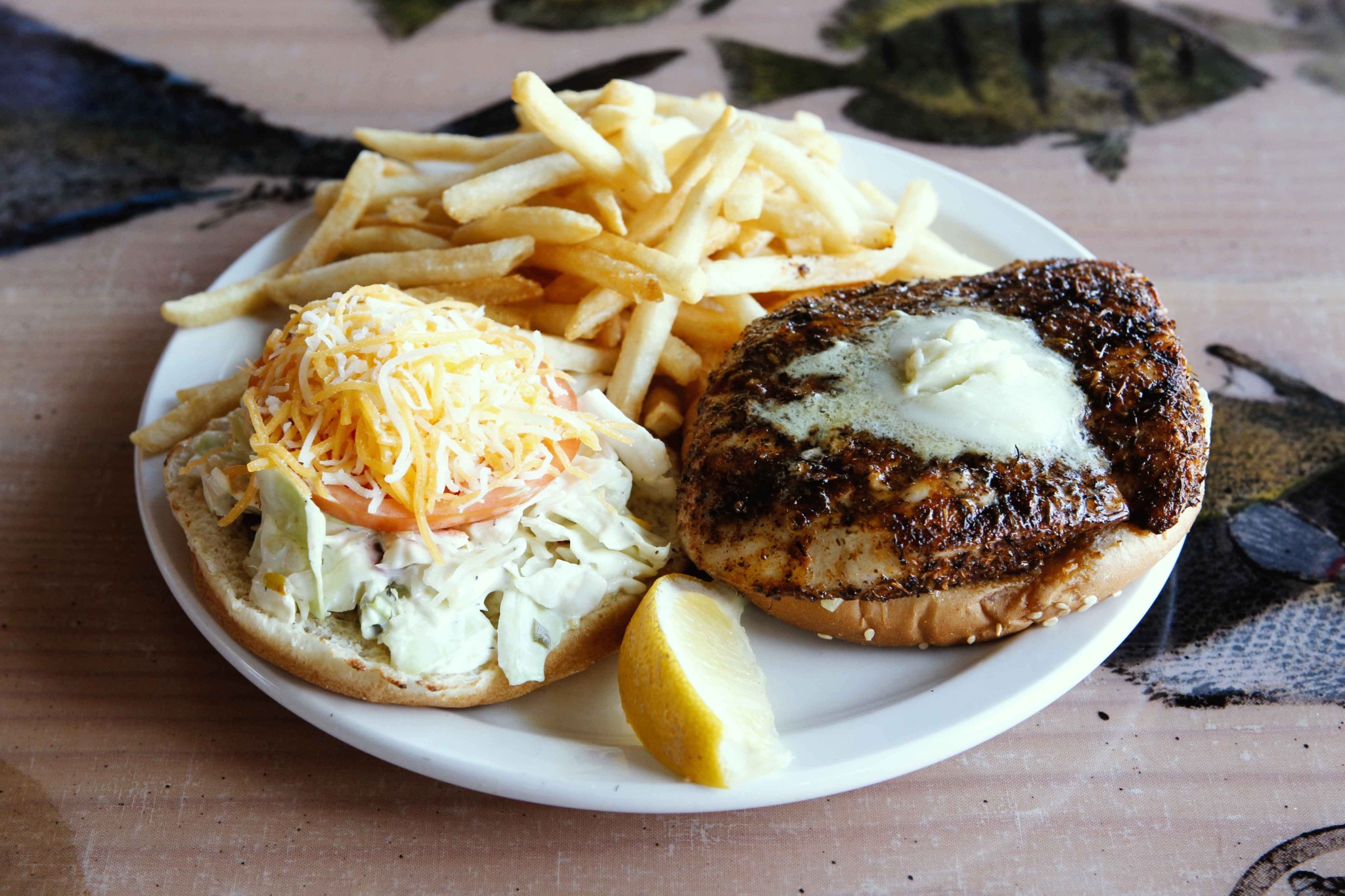 fish burger