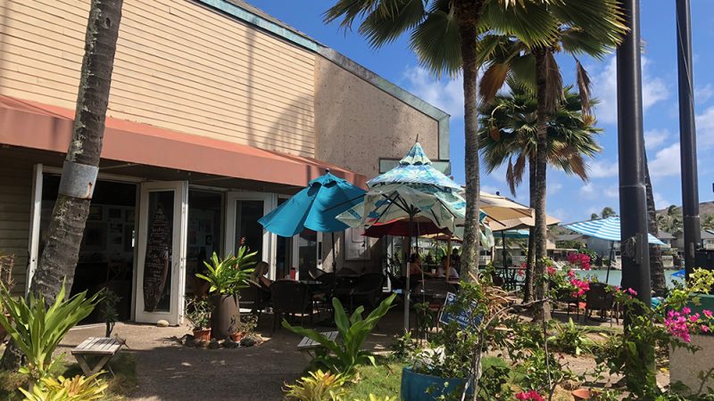 ハワイで一番気持ちいいカフェはハワイカイのIsland Brew Coffehouse