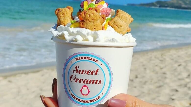 かわいらしいローリングアイスがハワイで大人気！「スイートクリームズ／Sweet Creams」