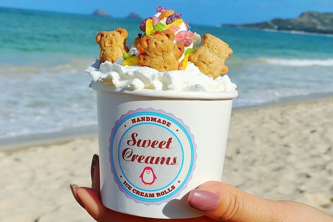 かわいらしいローリングアイスがハワイで大人気 スイートクリームズ Sweet Creams ハワイの最新情報をお届け Lanilani