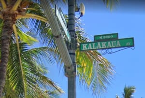 「ALOHA」「MAHALO」～ワクワクしちゃうハワイの道の名前