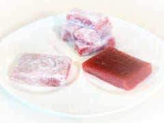 MWレストラン、ペイストリー・シェフ・ミッシェルの「ストロベリー・ハイビスカス・ちちだんご」