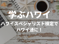 【学ぶハワイ】今年の秋は「学ぶ秋」にしませんか？ハワイスペシャリスト検定でハワイ通に！