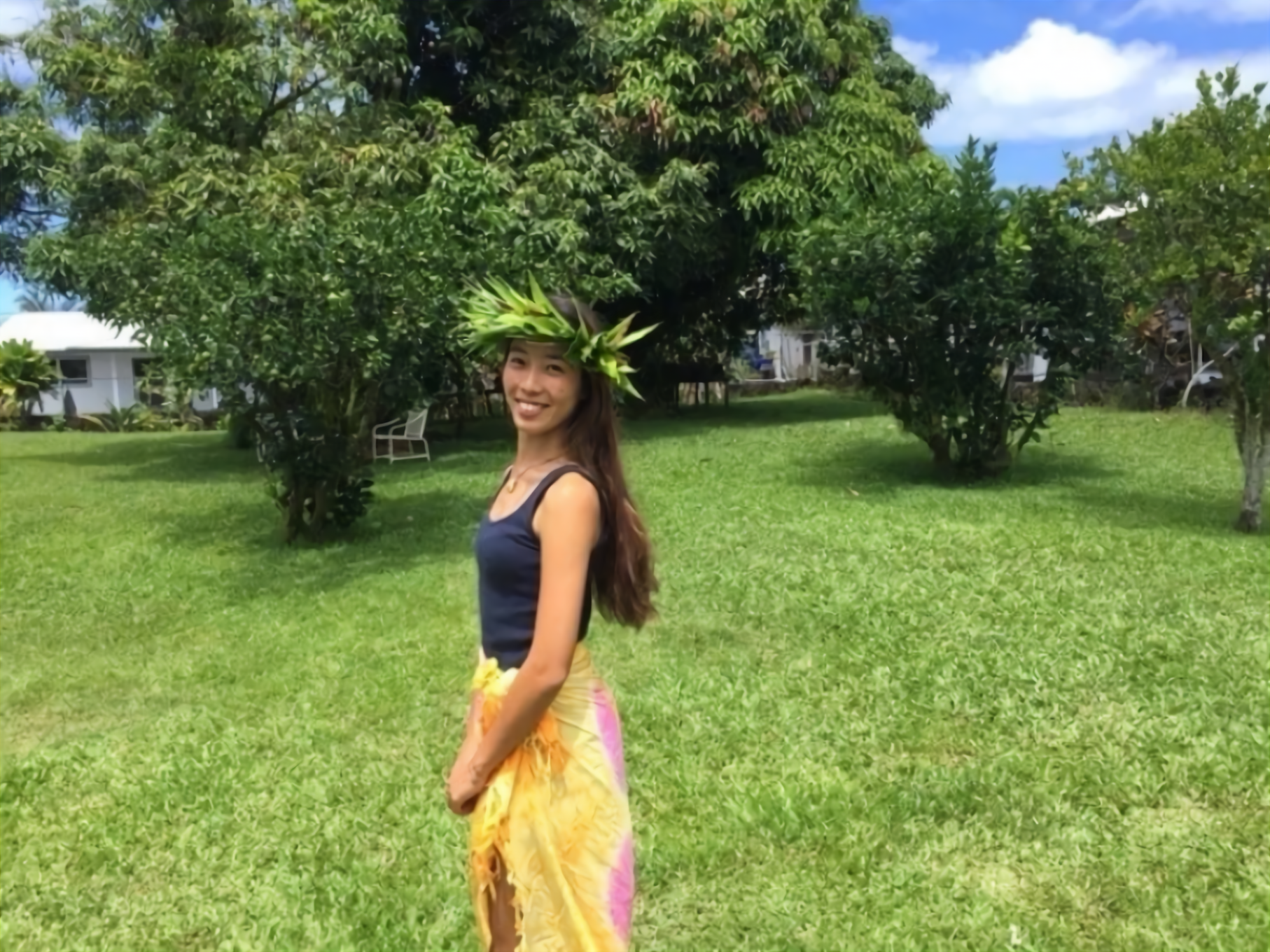 ハワイ美女】フランダンスのために本場ハワイ島にやってきた「Ayaさん