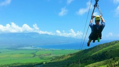 マウイ島を駆け抜ける爽快感！マウイ島の絶景を堪能できる最も長いジップラインをご紹介