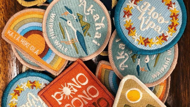 ハワイの文化的価値をデザイン化したNick Kucharのワッペンパッチ