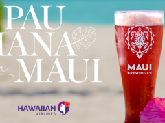 ハワイアン航空、マウイブリューイングとコラボレーションキャンペーン  “Pau Hana in Maui （パウ ハナ イン マウイ）”