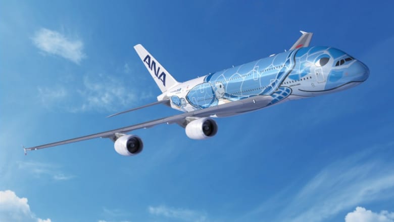 ANA、8月の成田＝ホノルル線をA380型機「FLYING HONU (フライング ホヌ) 」で運航