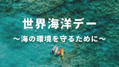 6月8日は『世界海洋デー』～きれいな海を守るためにわたしたちができること～