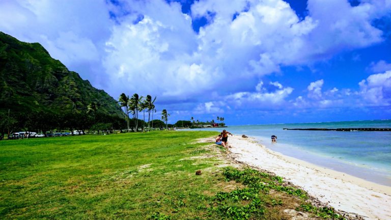 Kualoa Regional Beach Park／クアロア・リージョナル・ビーチ・パーク