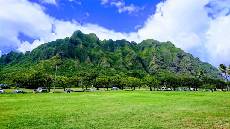 Kualoa Regional Beach Park／クアロア・リージョナル・ビーチ・パーク