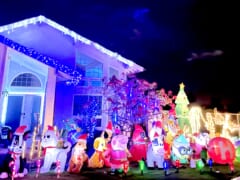 【ハワイ地区別】ローカルも訪れるハワイの住宅街の本格的なクリスマスイルミネーション！