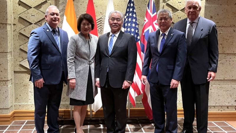 ハワイ州知事、代表団を率いて来日：交流再開に向けて日本政府と経済界を表敬訪問し、旅行業界関係者と意見交換