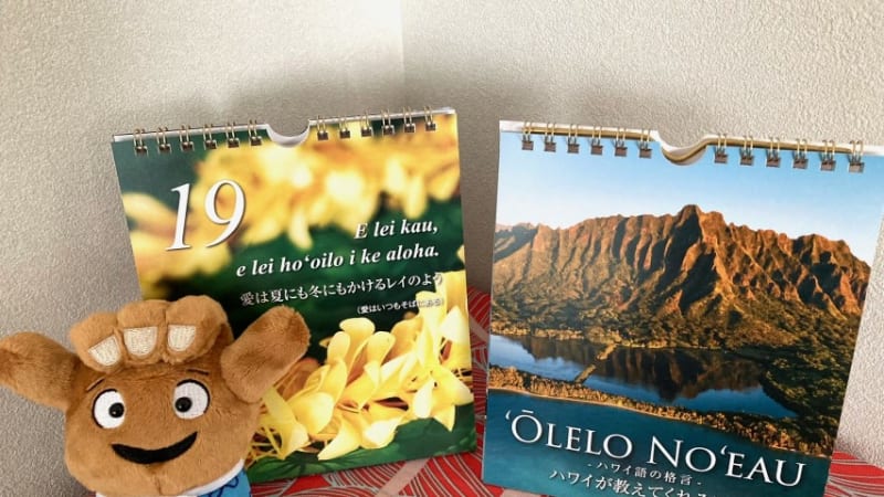 ハワイ語の格言を集めた日めくりカレンダーをプレゼント~8月に実施されるハワイスペシャリスト検定の上級合格者が対象~