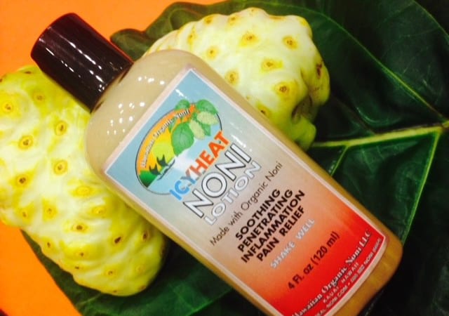 カウアイ島発！有機農園で育ったノニローションで癒される