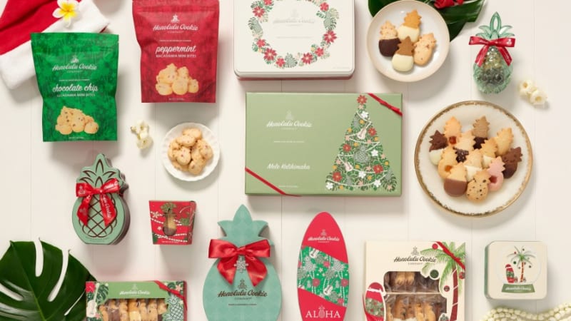「ホノルル・クッキー・カンパニー」からホリデーシーズン限定のホリデー・コレクションが登場!