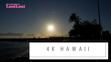 【4K HAWAII】ハワイの絶景スポット「ママラベイ」のサンセットをお届け！