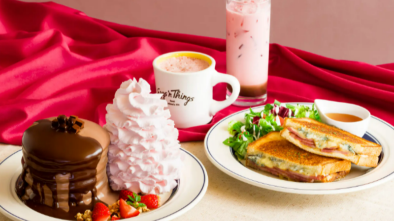 【1月17日スタート】Eggs ’n Thingsで“とろける”バレンタインメニューが登場!
