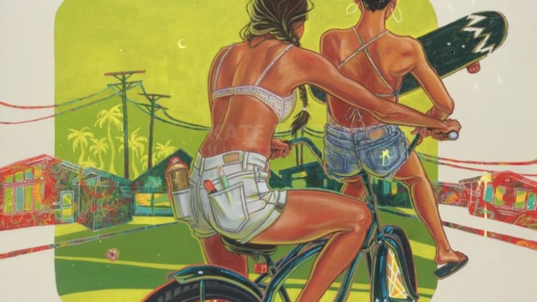 躍動感あふれるアート!カイルア在住アップカミングアーティストKate Wadsworth