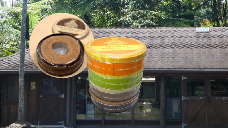 ハワイ人気おみやげとして、ハワイ島のバームクーヘンが急上昇中