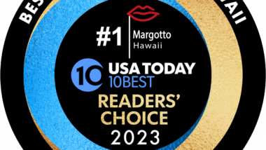 全米最大新聞紙USA TodayによるBest Restaurant in HawaiiでMargotto Hawaiiが見事１位の座に
