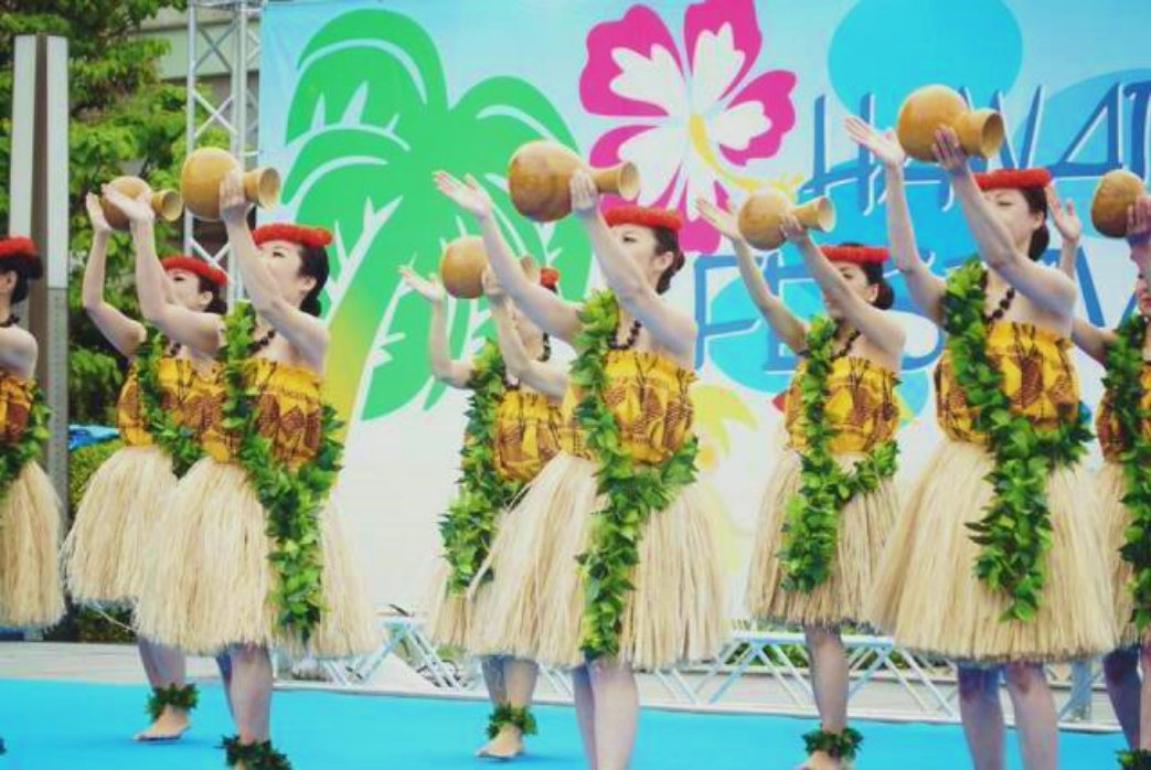 hawaii festival in osaka
