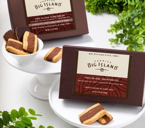 ビッグアイランド・キャンディーズの新商品は1つで2度美味しい画期的ショートブレッドクッキー