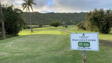 ハワイ/オアフ島　ハワイカイゴルフコース　エグゼクティブコース（初心者、お子様向けのショートコース）